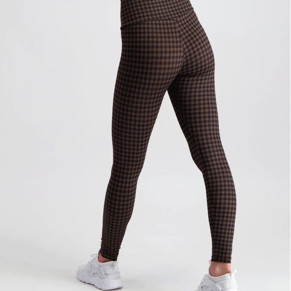 🚫SOLD OUT🚫NWT Aim’n Machiatto Dogtooth Tights in size SMALL - Picture 4 of 6